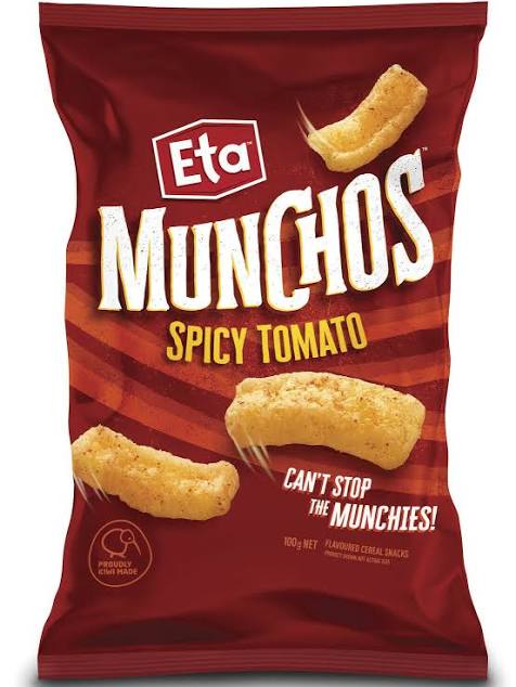 ETA MUNCHOS SPICY TOMATO 100g