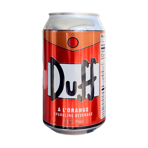 SIMPSON DUFF A L'Orange Sparkling Drink 355ml