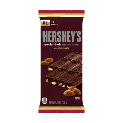 HERSHEY'S SPECIAL DARK WITH ALMONDS 120G