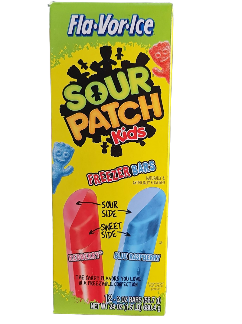 SOUR PATCH KIDS Freezer Bars 12 bars