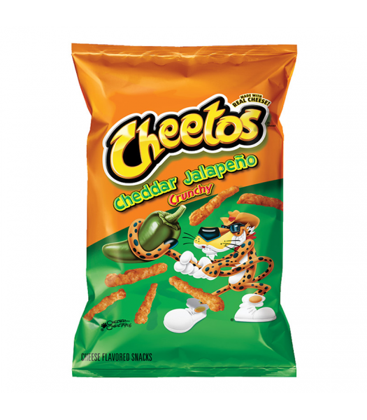 CHEETOS Cheddar Jalapeno Crunchy 226.8g