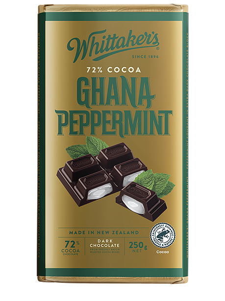 WHITTAKER'S Ghana Peppermint 250g