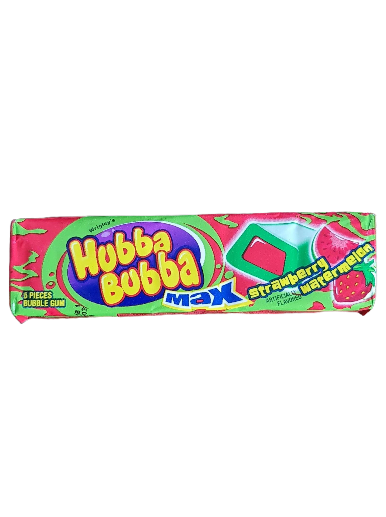 HUBBA BUBBA Max Strawberry Watermelon 5 Pieces 9.5g