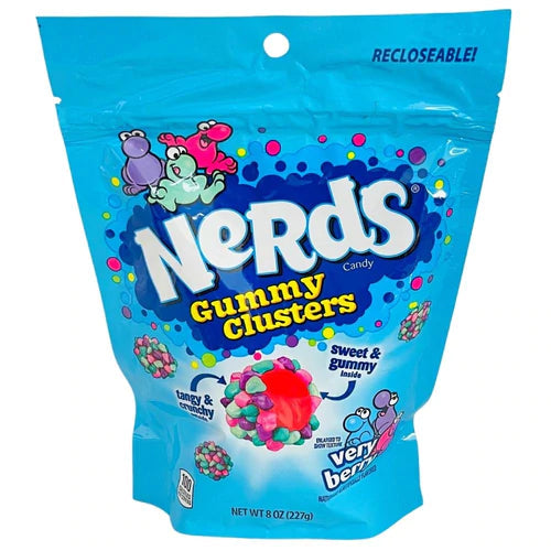 NERDS Gummy Clusters Very Berry 227g