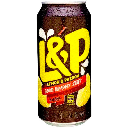 L&P Lemon Paeroa Drink 440ml