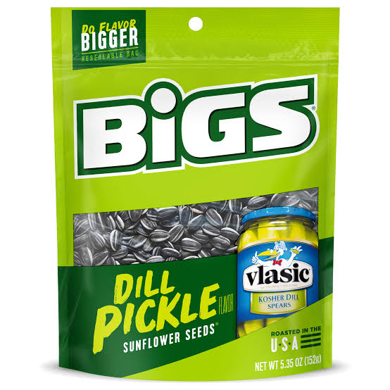 BIGS Dill Pickle Sunflower Seeds 152g