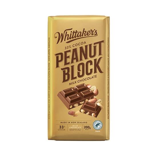 WHITTAKER'S Milk peanut Block