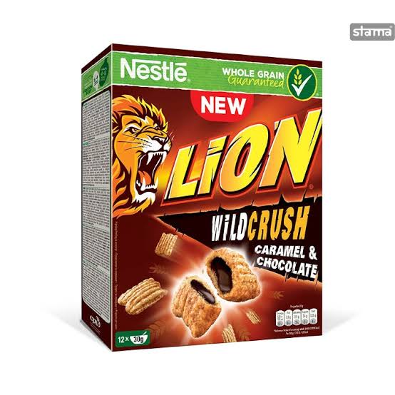 NESTLE Lion Wild Crush Caramel & Chocolate 360g