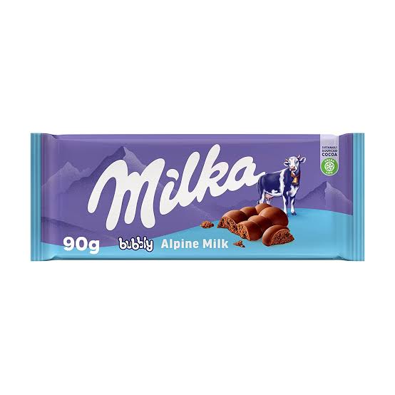 MILKA Bubbly Alpine Milk