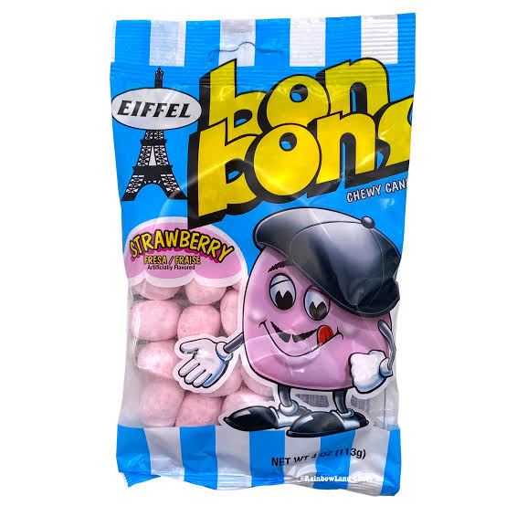 EIFFEL Bon Bons Strawberry Chewy Candy 113g