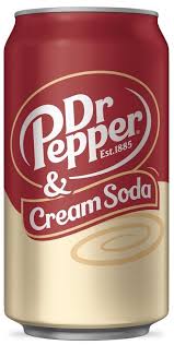 DR PEPPER Cream Soda Can 355ml