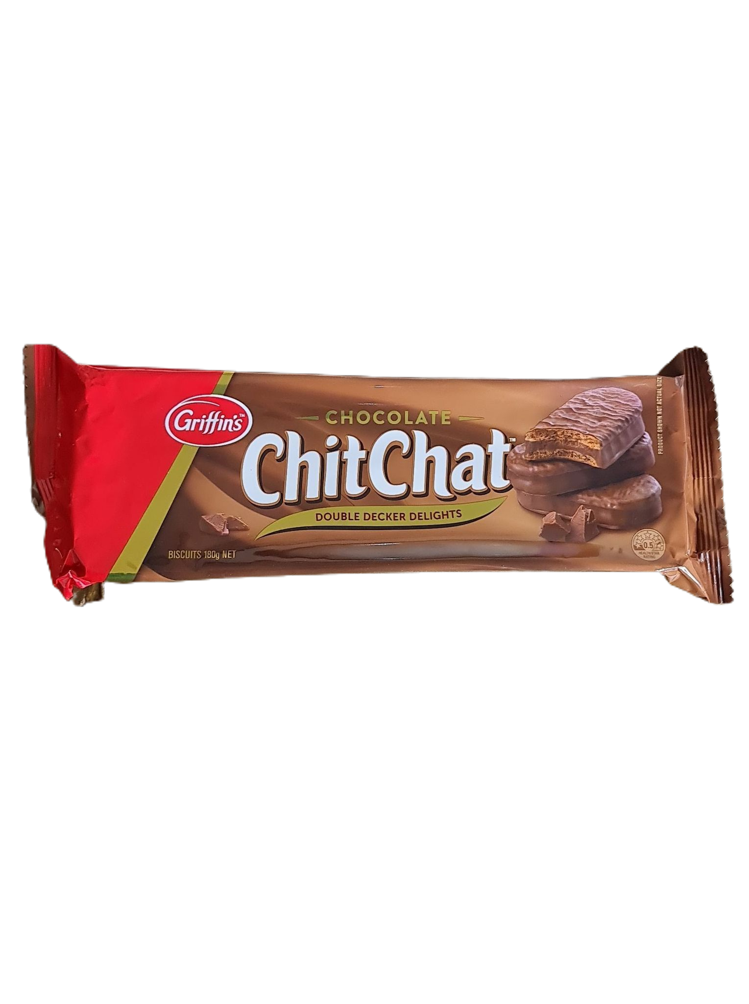 GRIFFIN'S Chocolate Chit Chat Double Decker Delights 180g