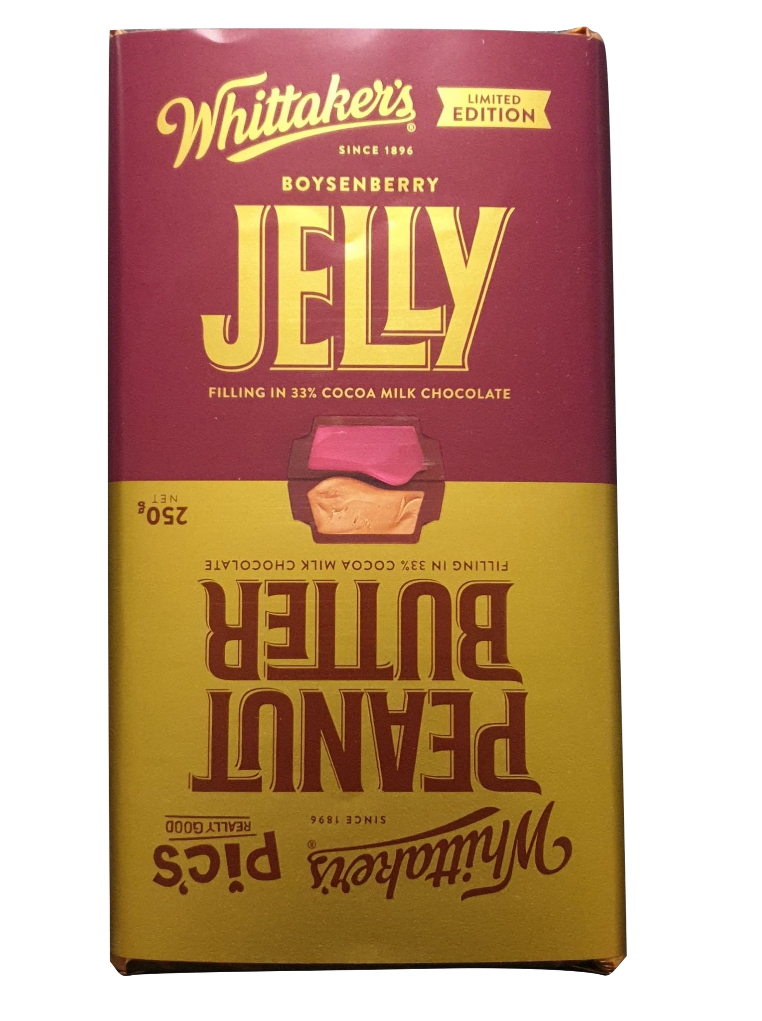 Whittaker's peanut butter jelly 250g