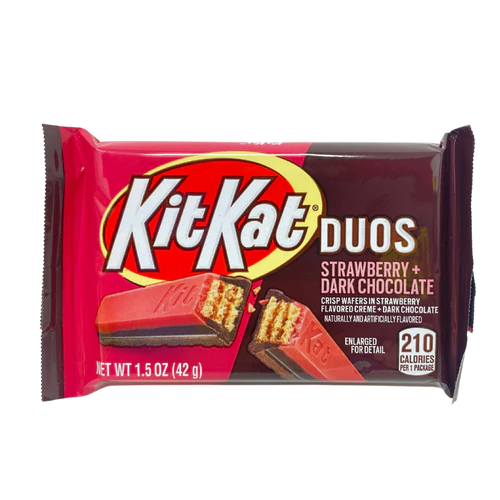 KIT KAT Duos Strawberry + Dark Chocolate 42g