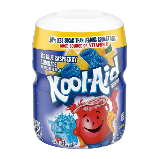 KOOL AID Ice Blue Raspberry Lemonade Tub 538g