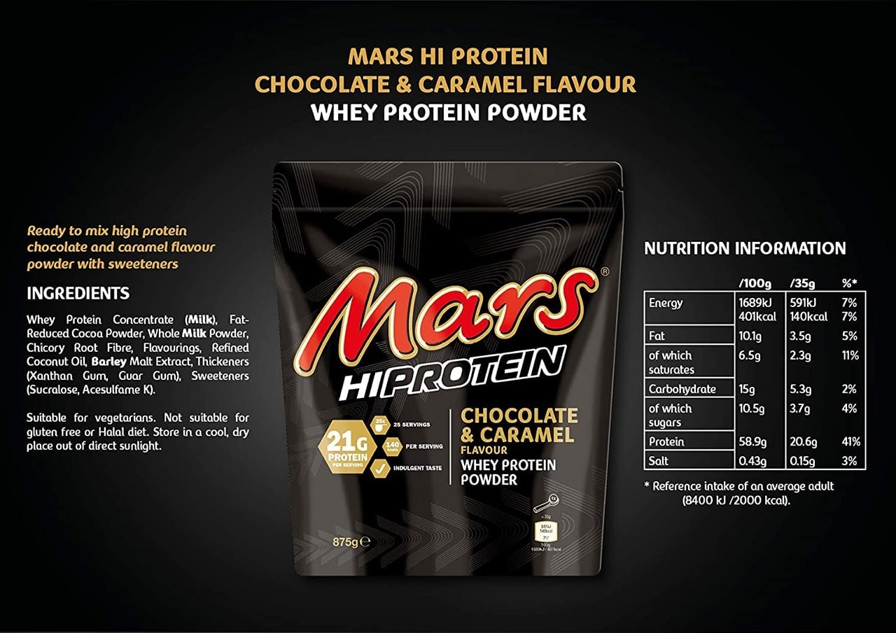 MARS Hi Protein 875g