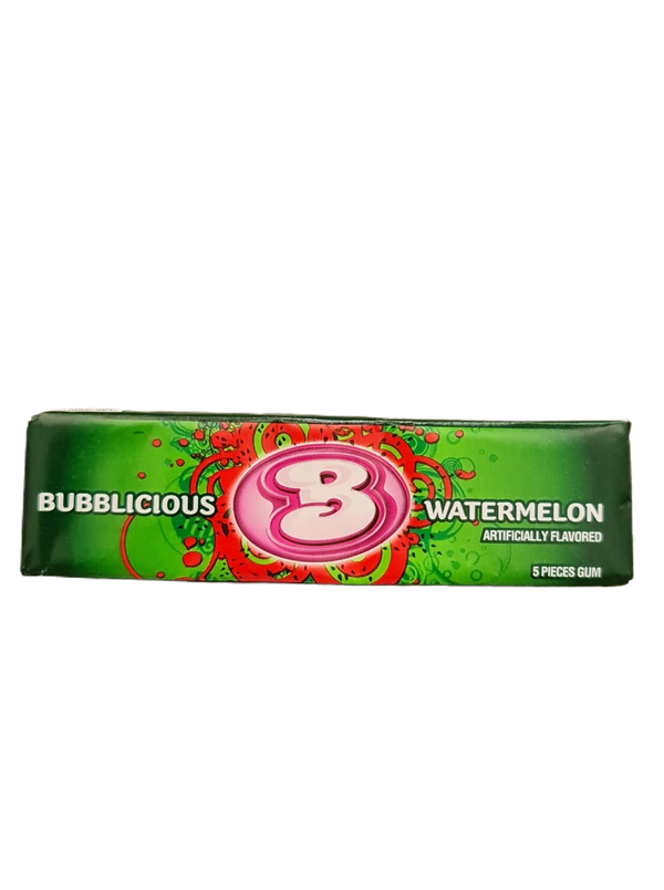 Bubblicious Watermelon 5 Pieces 15g