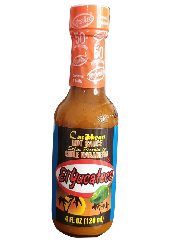 EL YUCATECO Chile Habanero Caribbean Hot Sauce 120ml