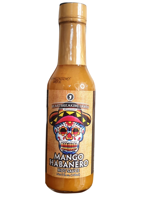 Heartbreaking dawns mango habanero hot sauce 148ml