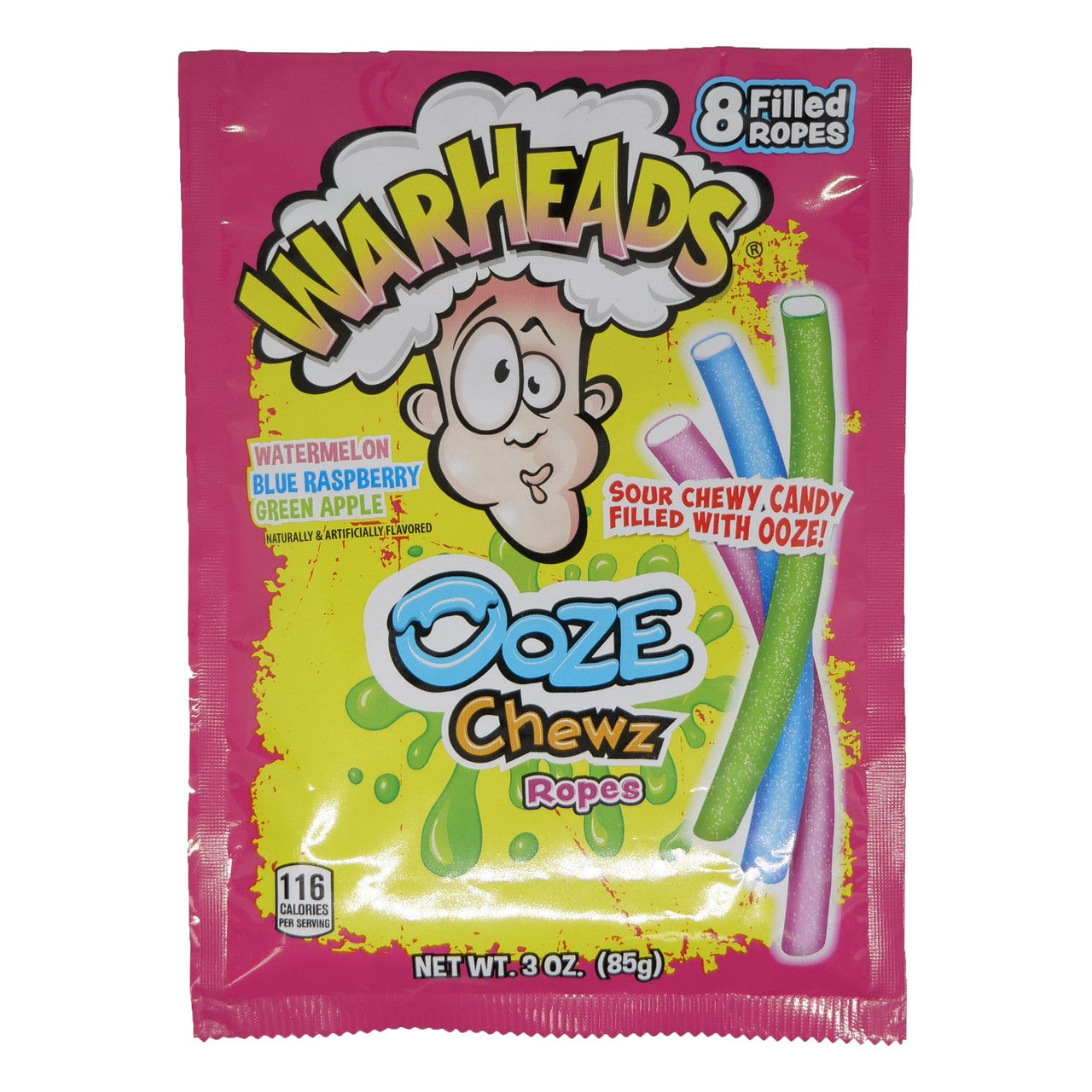 WARHEADS OOZE Chewz Ropes 85g