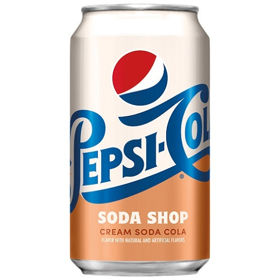 PEPSI-COLA Soda Shop Cream Soda 355ml