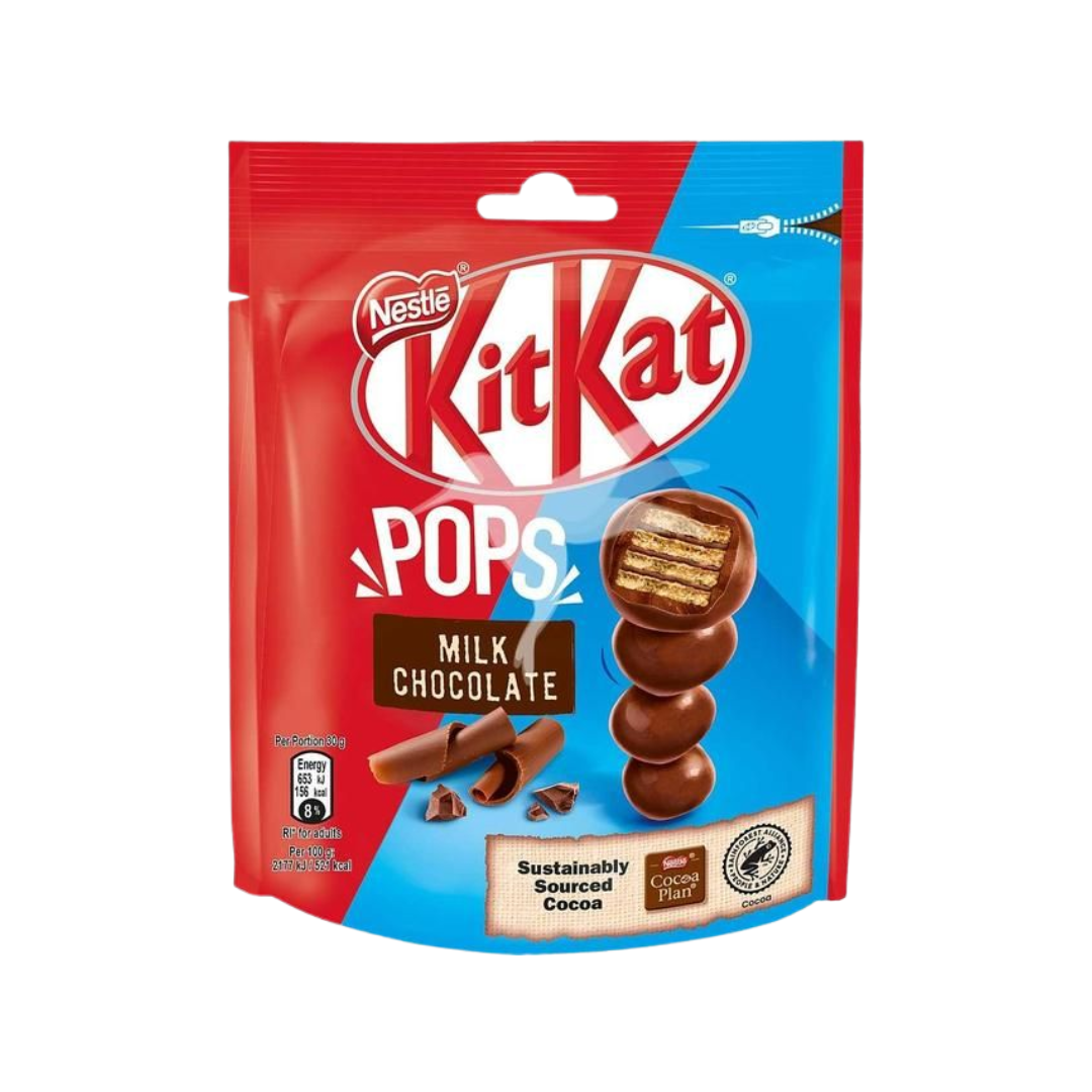 KITKAT POPS MILK CHOCOLATE 140G