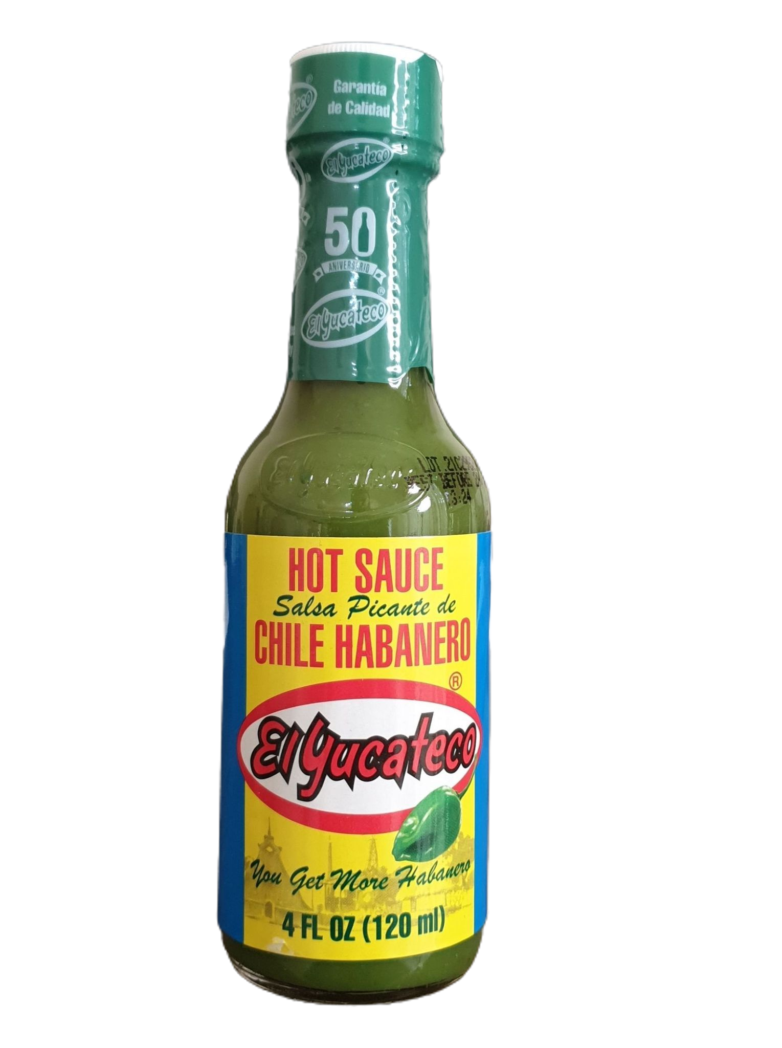 EL YUCATECO Chile Habanero Hot Sauce 120ml