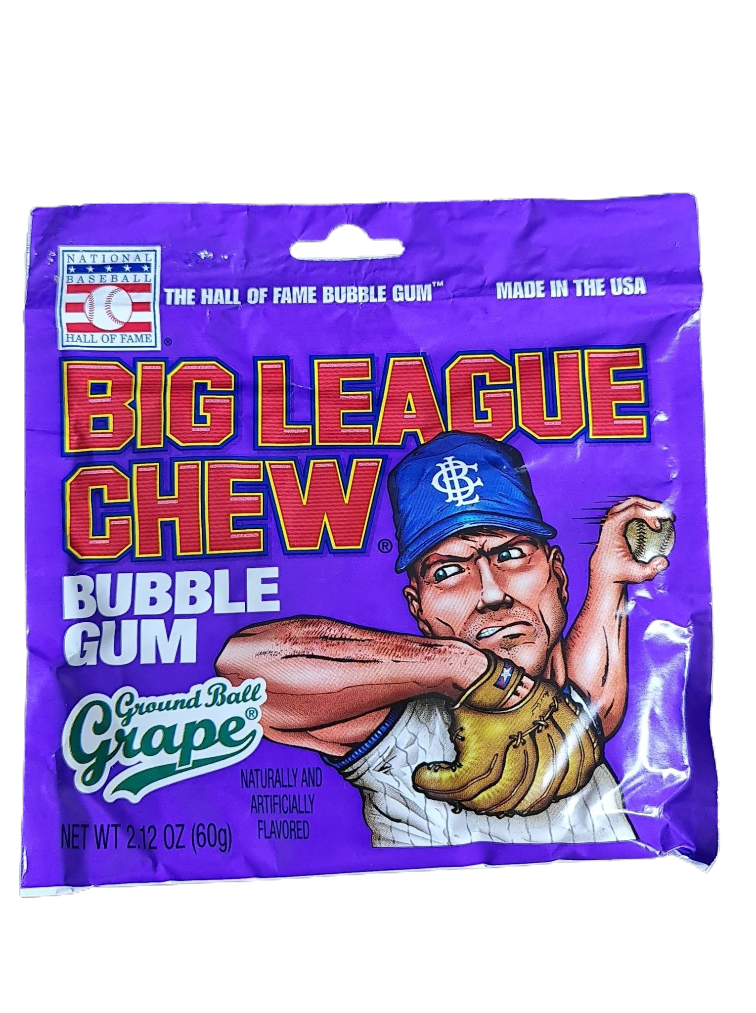 BIG LEAGUE CHEW Bubble Gum Grape 60g