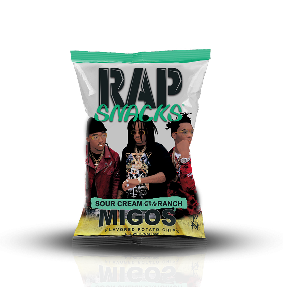 RAP SNACKS Sour Cream and Ranch Migos 71g