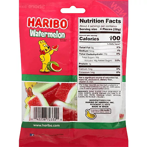 HARIBO Watermelon 117g