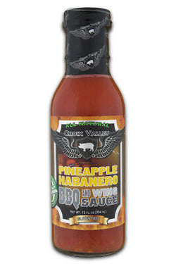 CROIX VALLEY Pineapple Habanero BBQ And Wing Sauce