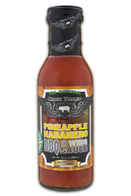 CROIX VALLEY Pineapple Habanero BBQ And Wing Sauce