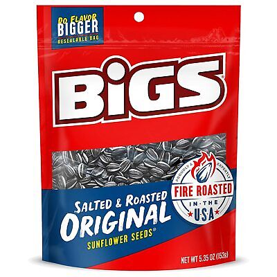 BIGS Salted & Roasted Origin Sunflower Seeds 152g