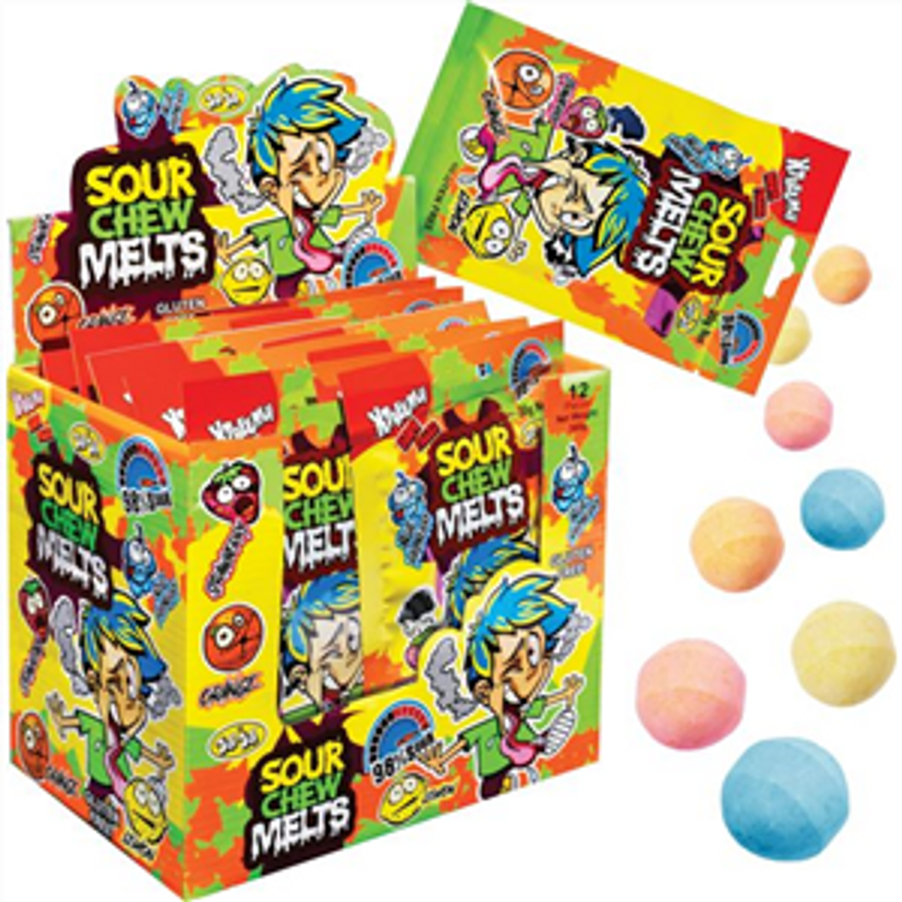 JOJO Sour Chew Melts 30g