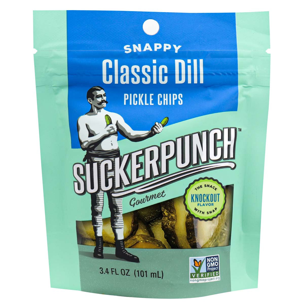 SUCKERPUNCH Classic Dill Pickle Chips 101ml