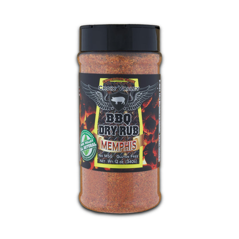 CROIX VALLEY Memphis BBQ Dry Rub 340g