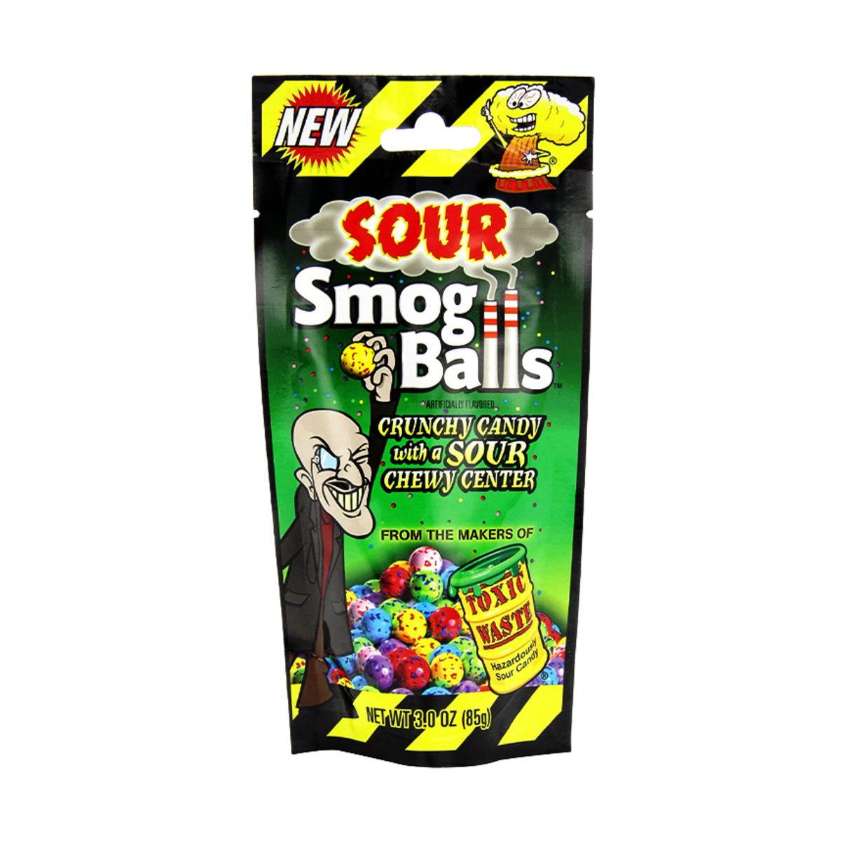 TOXIC WASTE Sour Smog Balls 85g