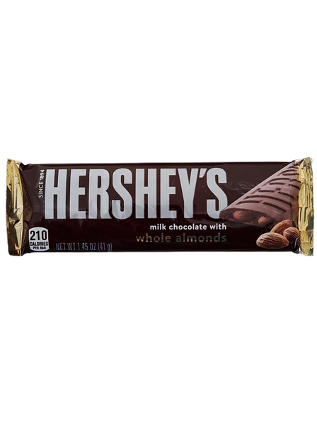 HERSHEY'S Milk Chocolate With Almonds 41g