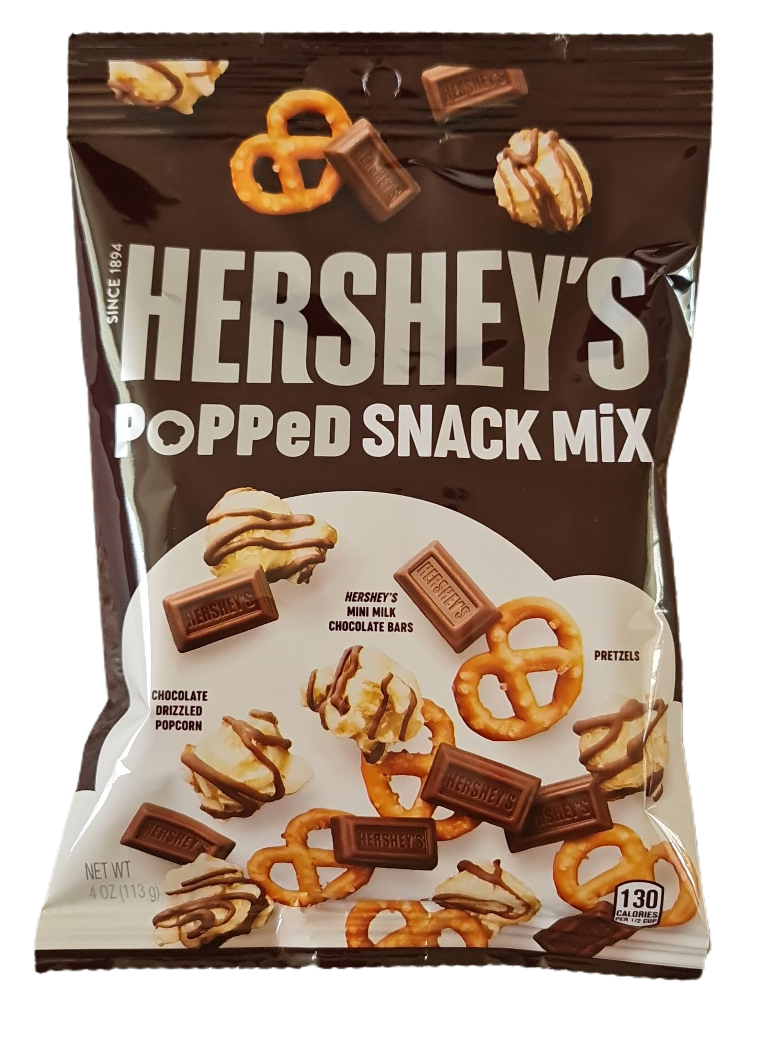 HERSHEY'S Popped Snack Mix 113g