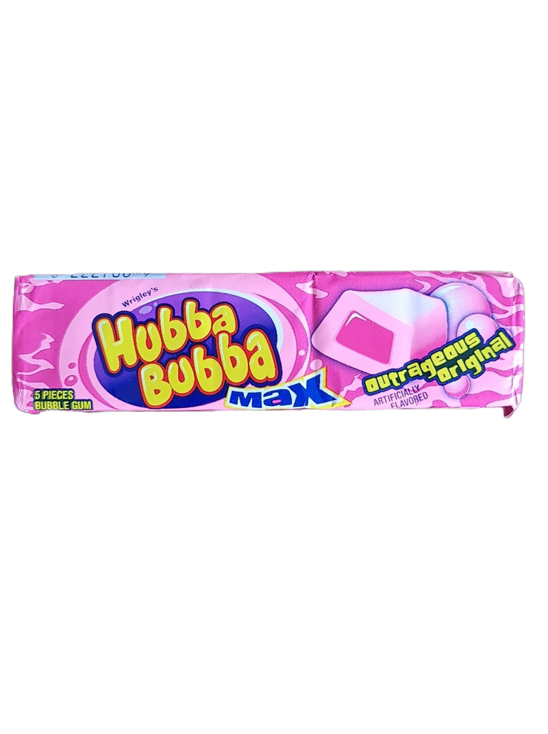 Hubba Bubba Max Original Bubble Gum - 5 Piece Pack