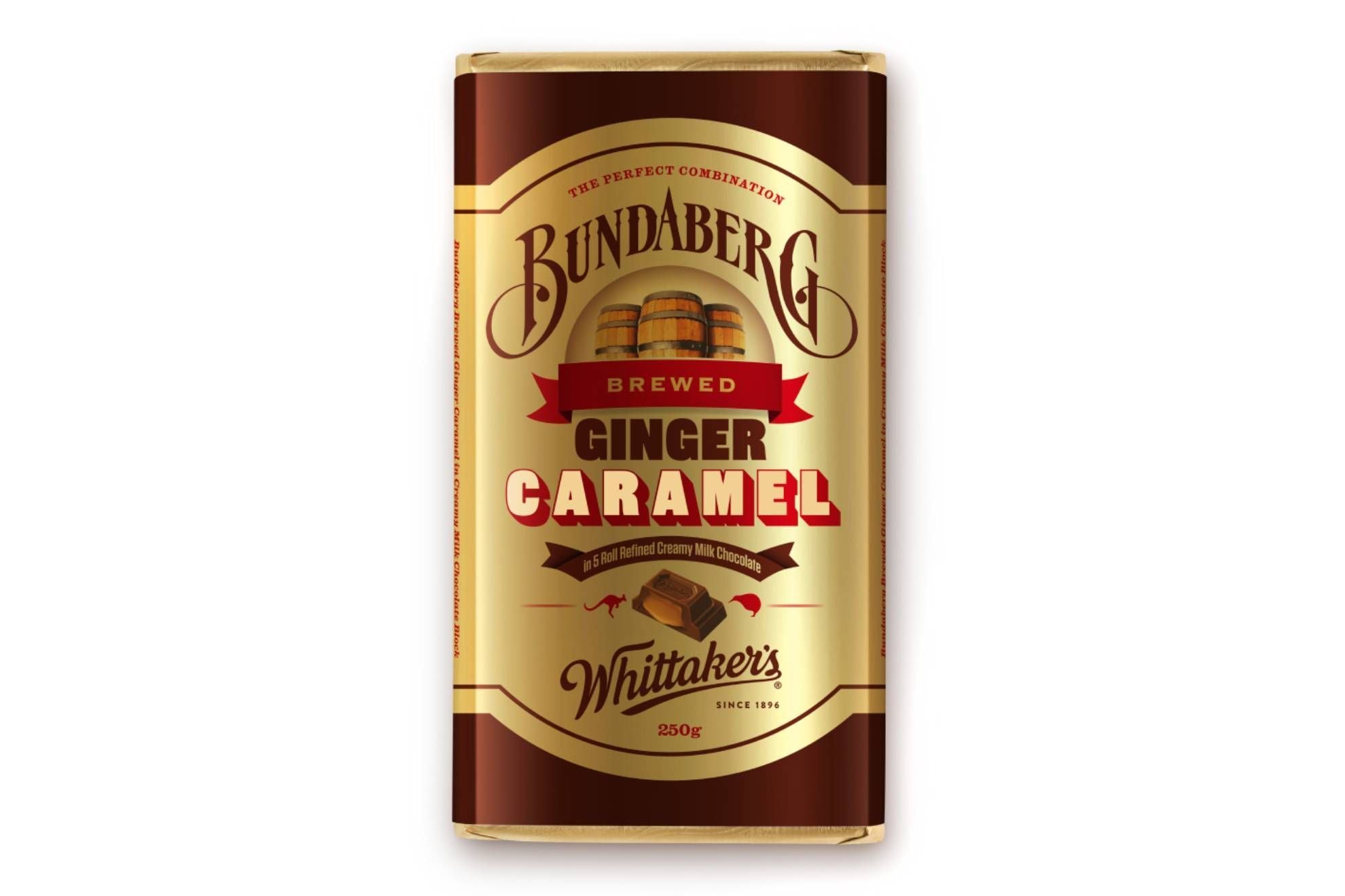 Whittakers Ginger Caramel 250g