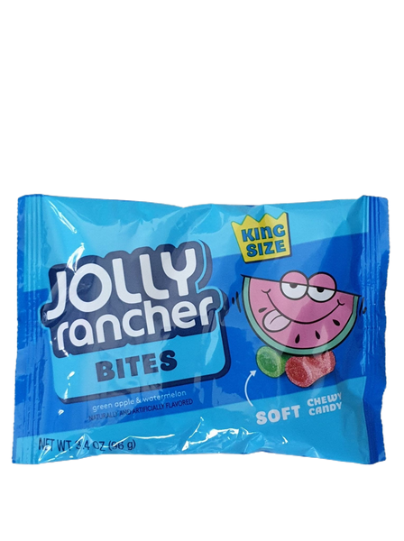 Jolly rancher bites green apple & watermelon king size 96g