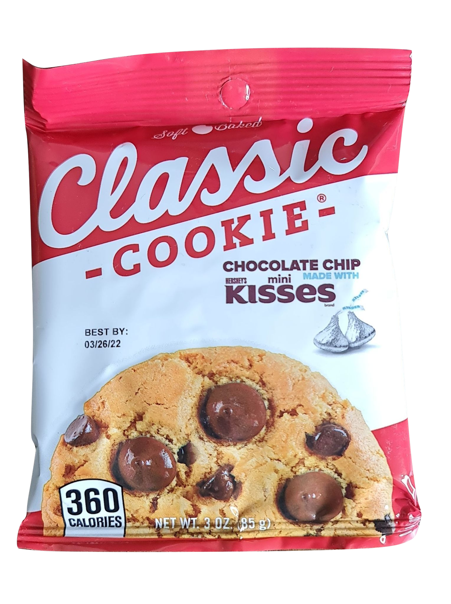 Classic Cookie Chocolate Chip Made With Hershey's Kisses 85g